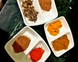 A picture of step 4 of Kadai Paneer.