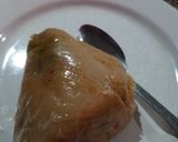 A picture of step 12 of Moi Moi with Egg Sauce.