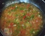 A picture of step 3 of Diet upma.