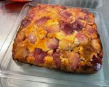 Une image de l'étape 16 de Gâteau aux pêches de vigne et miel.