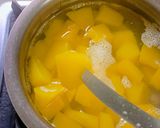 A picture of step 1 of 🎃 Boiled Pumpkin Apple Salad | Light & Refreshing Fusion 🥗🍎.