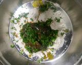 A picture of step 5 of PALAK ki Kachori.