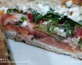 Foto del paso 5 de la receta: Triángulo de crema de queso azul y salmón ahumado