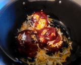 A picture of step 5 of BBQ Bacon-Wrapped Burger-Stuffed Onion Bombs.