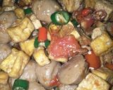 Foto langkah ke 7 dari resep Tumis baso tahu teriyaki cabe ijo.