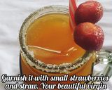 A picture of step 3 of Sunrise Mocktail | Easy Mug Mocktail Recipe.