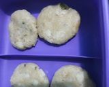 A picture of step 2 of Aloo Chop.