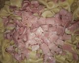 Foto del paso 3 de la receta: Fideos Gratinados con Crema, Queso Azul, Jamón, Queso Por Salut y Queso de Rallar