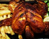 A picture of step 4 of Lahori chicken charga.