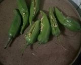 A picture of step 8 of Hyderabadi Mirchi Salan.