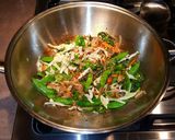 A picture of step 10 of Mike's Spicy Thai Shrimp Ramen Noodles.
