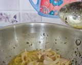 A picture of step 2 of Aloo Capsicum.