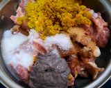 Hình bước làm 2 của món Giò heo giả cầy