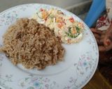 A picture of step 7 of Deviled potato salad.