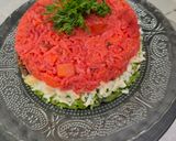 A picture of step 10 of Tricolour Rice.