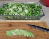 Foto del paso 5 de la receta: Lomo Centro de Cerdo c/ Arroz Primavera y Papas Salteadas, más Ensalada de Lechuga c/ Palta