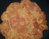 A picture of step 1 of Cheese chilla sandwich.