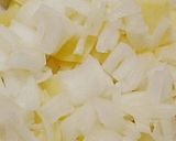 A picture of step 1 of Eggplant, Potato, and Onion Tortilla.