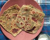 A picture of step 7 of Onion-Palak Paratha.