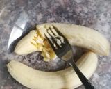 Foto del paso 1 de la receta: Pancakes de plátano y avena