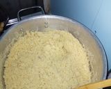 A picture of step 1 of Fried cous-cous with stew.