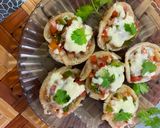 মিনি পিজ্জা কাপস্ (mini Pizza cups recipe in Bengali) রেসিপির ধাপ 5 ছবি