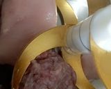 عکس مرحله 3 از دستور خورش ریحون با گوشت قلقلی