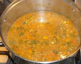 Foto del paso 2 de la receta: Sopa de lentejas y espinaca vegana