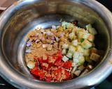 A picture of step 2 of Black chickpeas Salad (Kala chana salad).