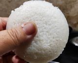 A picture of step 6 of Idli. (Poha Idli).