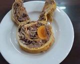 Hình bước làm 11 của món Giò Ngũ Sắc