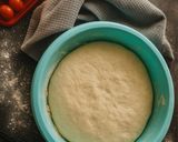 Pas rețetă Blat pufos pizza 1 fotografie