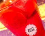 A picture of step 1 of Mocktail drink.