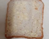 A picture of step 2 of Open Cheese Spread Toast.