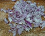 Hình bước làm 2 của món Cơm cháy chiên - mắm kho quẹt