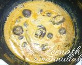 A picture of step 3 of Dahi Baghare Baingan.