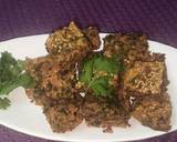 Kothmbir vadi recipe step 6 photo