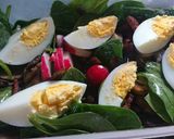 Spenótsaláta recept fázis 10 fotója