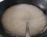 A picture of step 2 of Sooji ka Halwa.