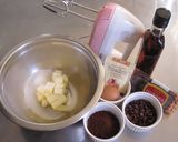 雙倍巧克力餅乾的食譜步驟1照片