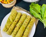 A picture of step 8 of Palak Paratha.