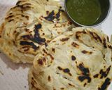 A picture of step 6 of Malabar parota.