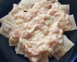 Foto del paso 2 de la receta: Ravioles con salsa caruzo (sin hongos)