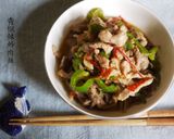 快手菜-青椒辣炒肉絲的食譜步驟5照片