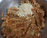 A picture of step 1 of Oats Nuggets.