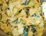 Une image de l'étape 4 de Cake courgettes pesto.