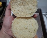 Foto langkah ke 6 dari resep Roti Burger tanpa telur.