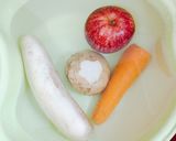 Hình bước làm 1 của món Canh bún