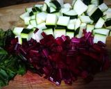 Foto del paso 1 de la receta: Lentejas Pardina con costillas, calabacín y pencas de remolacha