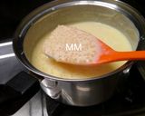 A picture of step 3 of Sago/Sabudana Kheer.
